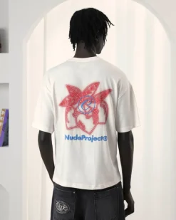 Nude Project Cherry Bomb Tee Marshmallow Clearance