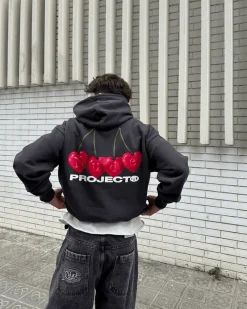 Nude Project Cherry Hoodie Ash Fashion