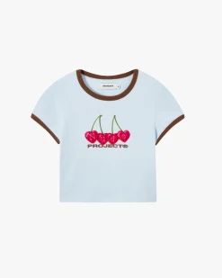 Nude Project Cherry Top Baby Blue Fashion