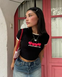 Nude Project Cherry Top Black Clearance