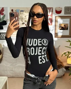 Nude Project City Girl Body Black Sale