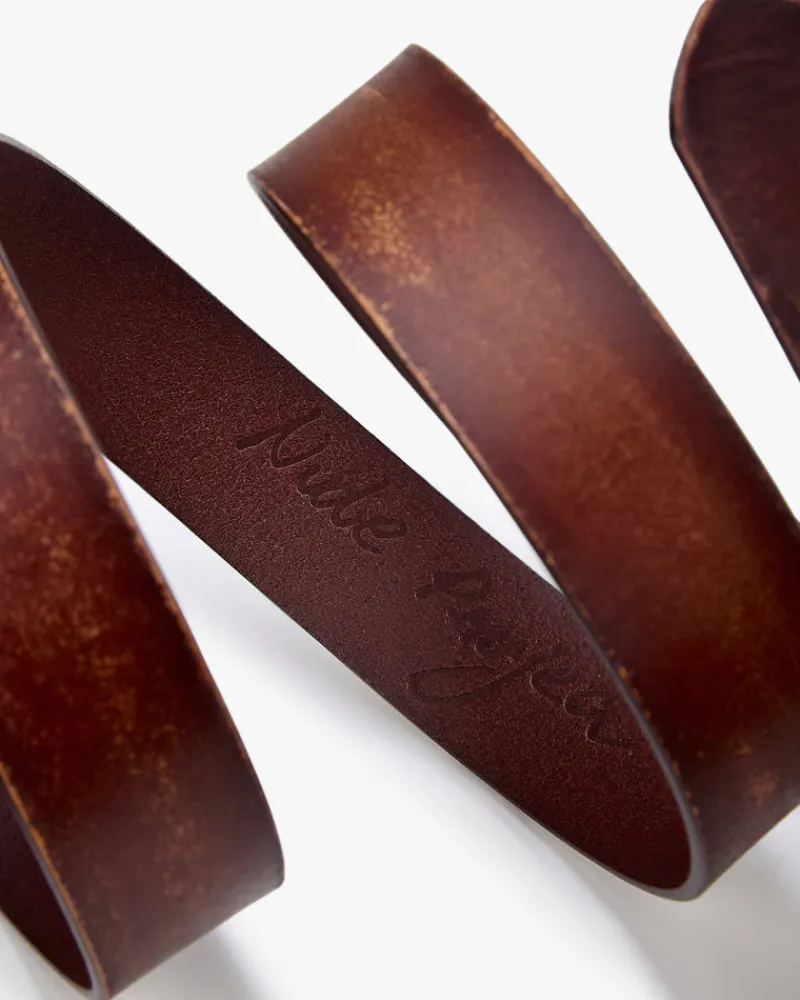 Nude Project Classic Belt Worn Brown Fashion