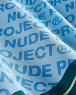 Nude Project Classic Handkerchief Logo Blue Clearance