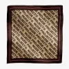 Nude Project Classic Handkerchief Logo Brown New