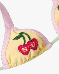 Nude Project Coralite Bikini Top New