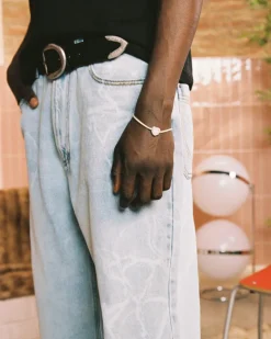 Nude Project Costa Bracelet Silver Sale