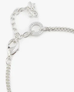 Nude Project Costa Necklace Silver Discount