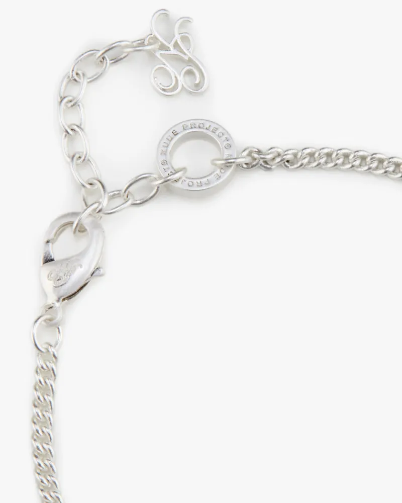 Nude Project Costa Necklace Silver Discount