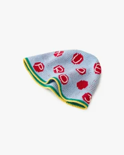 Nude Project Crochet Bucket Blue Outlet