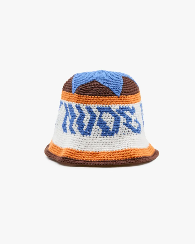 Nude Project Crochet Bucket Brown Best