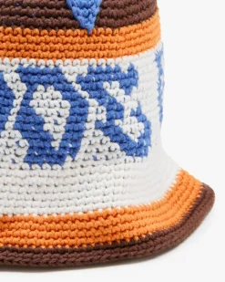 Nude Project Crochet Bucket Brown Best