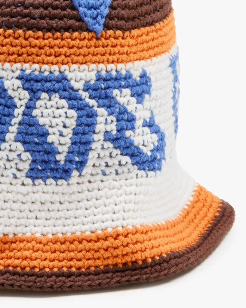 Nude Project Crochet Bucket Brown Best