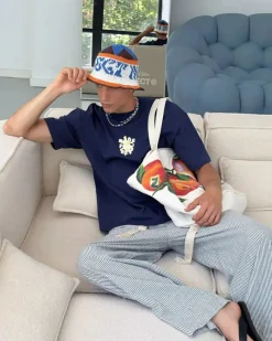 Nude Project Crochet Bucket Brown Best