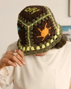 Nude Project Crochet Bucket Hat Fantasy Outlet