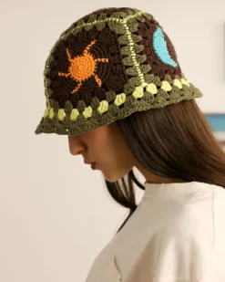Nude Project Crochet Bucket Hat Fantasy Outlet