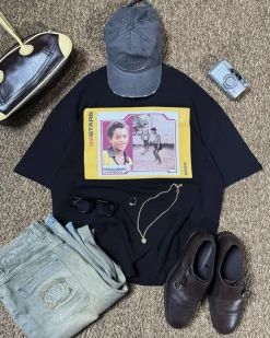 Nude Project Cromo Tee Black Outlet