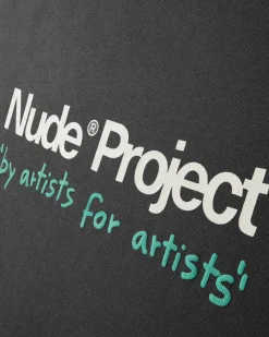 Nude Project Cult Hoodie Washed Ash Discount