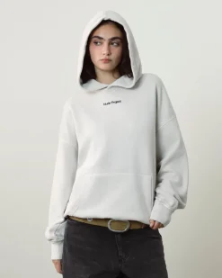 Nude Project Cult Hoodie Washed Light Grey Best