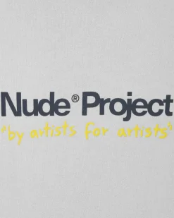 Nude Project Cult Hoodie Washed Light Grey Best