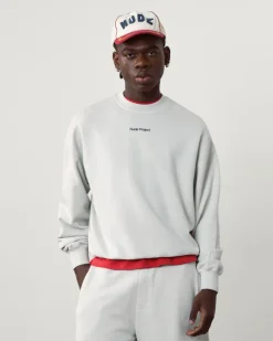 Nude Project Cult Sweatshirt Washed Light Grey Outlet