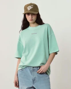 Nude Project Cult Tee Washed Green Fashion