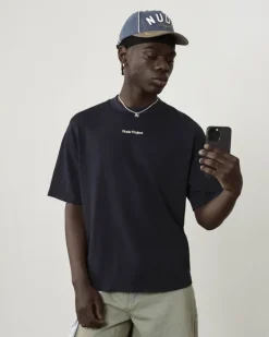 Nude Project Cult Tee Washed Navy Hot