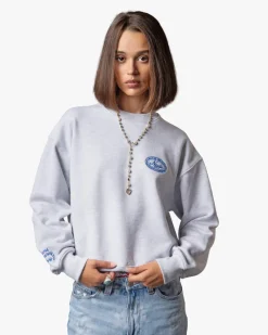 Nude Project Déclaration Sweatshirt Grey Melange Sale