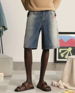 Nude Project Denim Shorts Tachas Hot