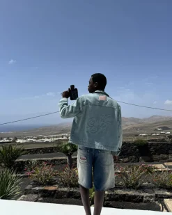 Nude Project Denim Shorts Tachas Hot