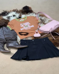 Nude Project Dropout Skirt Online