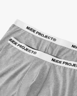 Nude Project Essential Boxer Grey 2Xpack Fashion