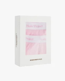 Nude Project Essential Boxer Pink 2Xpack Fashion
