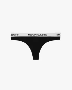 Nude Project Essential Thong Black Discount