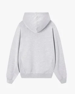 Nude Project Essentials Hoodie Grey Melange Outlet