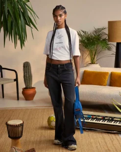 Nude Project Face Tee White Best