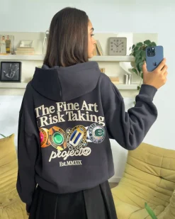 Nude Project Fine Art Hoodie Ash Discount