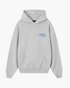 Nude Project Fine Art Hoodie Grey Melange Outlet