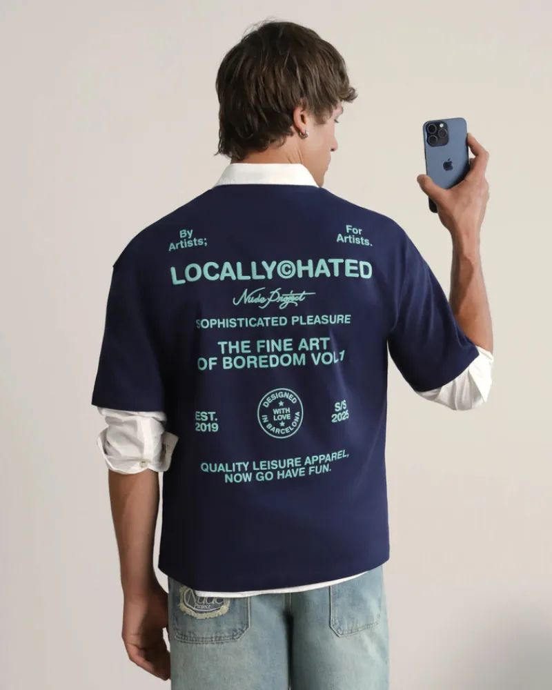 Nude Project Fine Art Tee Navy Hot