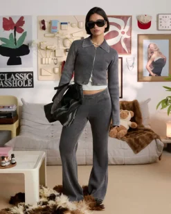 Nude Project First Class Knit Pants Ash Online