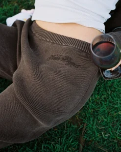 Nude Project First Class Knit Pants Brown Online