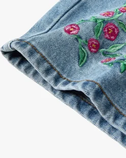 Nude Project Flowers Denim Shorts Sale