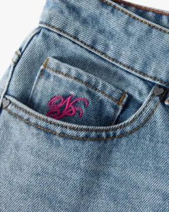 Nude Project Flowers Denim Shorts Sale