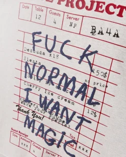 Nude Project Fuck Normal Hoodie Grey Melange New