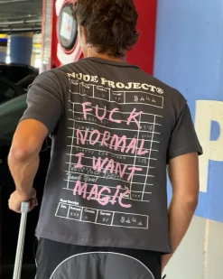 Nude Project Fuck Normal Tee Ash Outlet