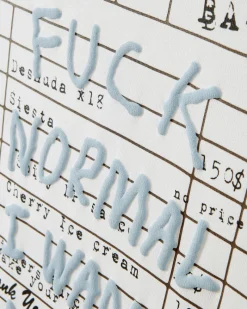 Nude Project Fuck Normal Tee White Clearance