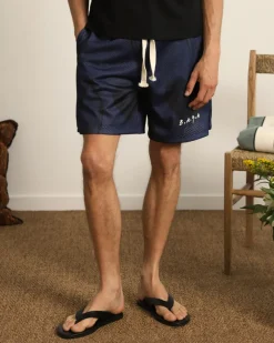 Nude Project Gigi Mesh Short Navy Fashion