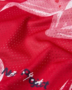 Nude Project Gigi Mesh Short Red Best