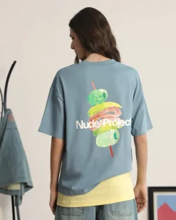 Nude Project Gilda Tee Blue Outlet