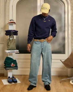 Nude Project Global Soon Sweatshirt Navy Discount