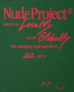 Nude Project Global Soon Tee Green New